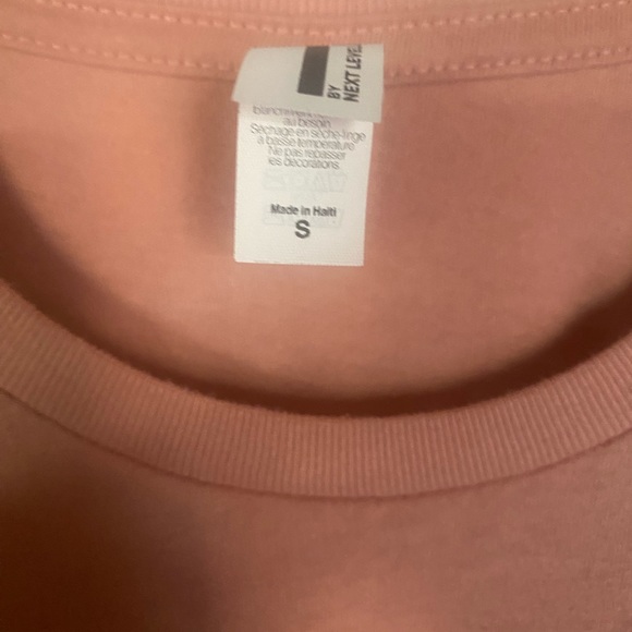 Taylor Swift Folklore You Drew Stars Around My Scars Pink Crop Shirt Women Small - Picture 4 of 5